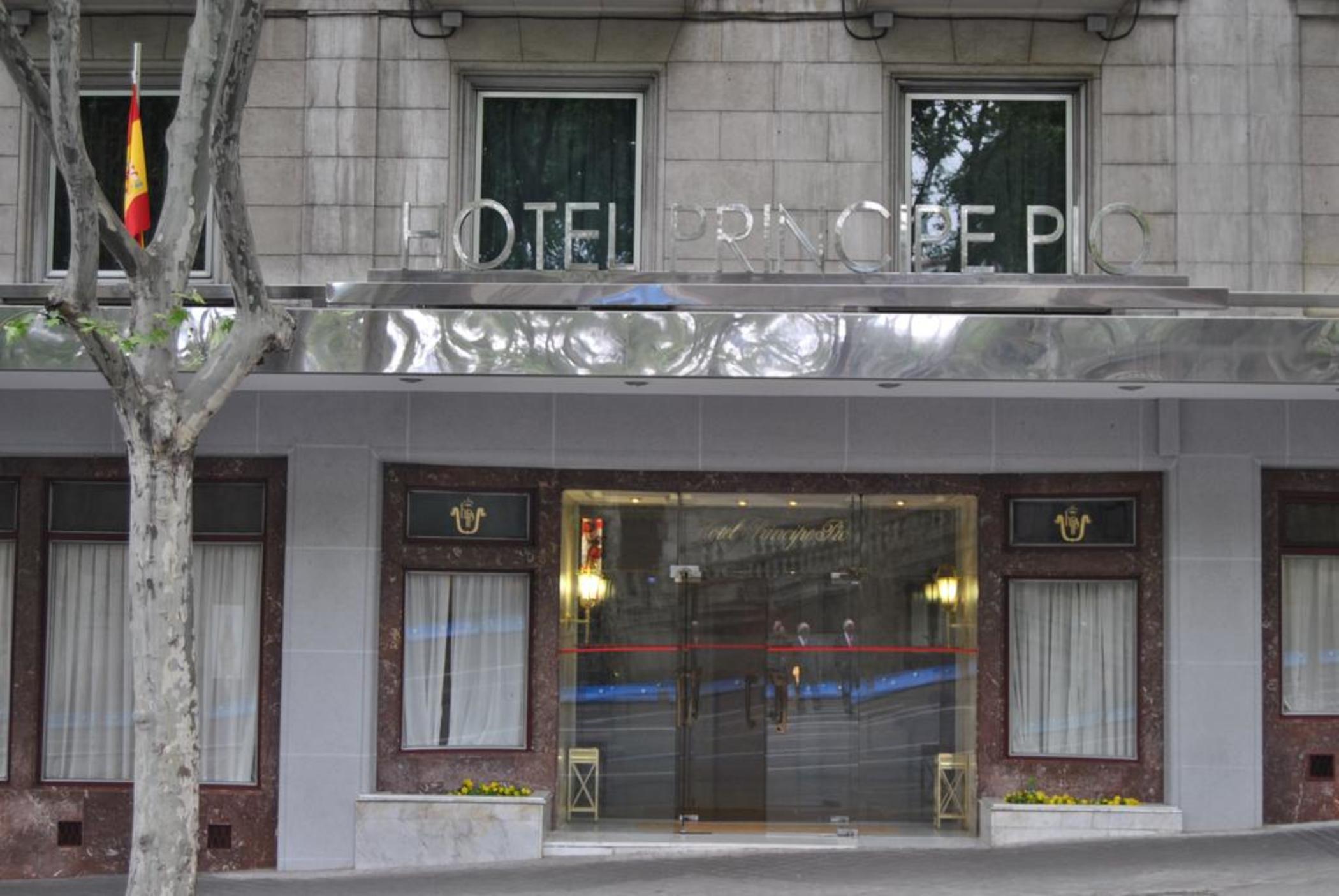 Hotel Principe Pio Madrid Exterior foto